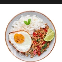 ข้าวกระเพราหมูสับ