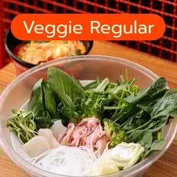 ชาชาเลิฟผัก (ธรรมดา) - 茶茶爱心蔬菜套装 (正常)