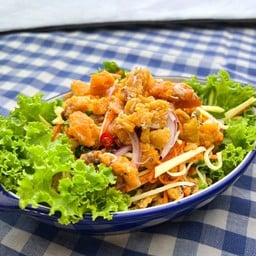 ยำไข่ปูม้า