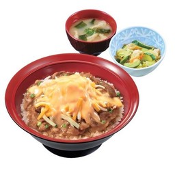 ข้าวหน้าเนื้อย่างชีสลาวา และชุดสุดคุ้ม