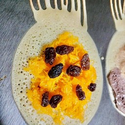 ฝอยทอง+ลูกเกด