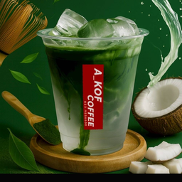 Coconut Matcha Latte (Uji Premium Grade)