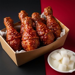 ไก่ทอดปีกบนคลุกซอสยังนยอมไก่เกาหลี