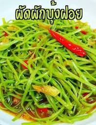 ผัดผักบุ้งฝอย