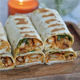 Chicken kabab wrap