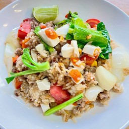 ข้าวผัดไข่เค็ม