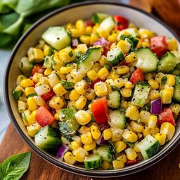 Sweet corn salad