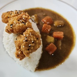 ข้าวแกงกะหรี่ไก่คาราเกะ