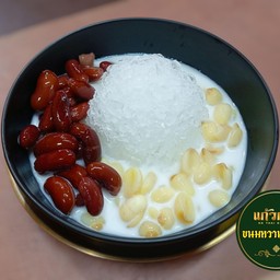 LR.M เม็ดบัว ถั่วแดง นมสด