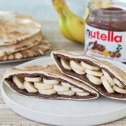 Nutella pita banana