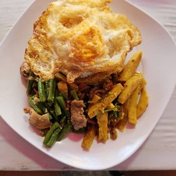 ราดข้าว 2 อย่าง