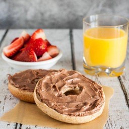 Nutella bagel
