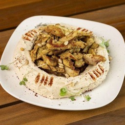 Hummus chicken shawamar