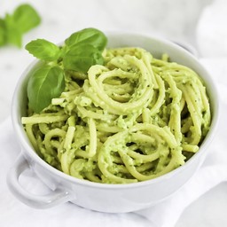 Creamy Spaghetti pesto