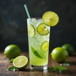 Lemon and mint juice
