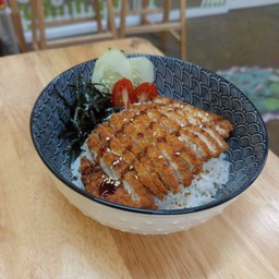 ข้าวไก่กรอบทงคัตสึ