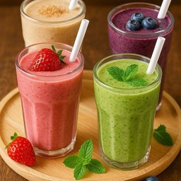 Mixed fruit Smoothie ผลไม้ปั่นรวม