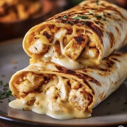 Chicken mozzarella wrap