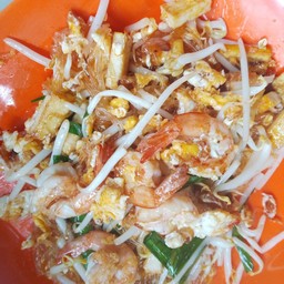 ผัดไทยวุ้นเส้นกุ้งสด