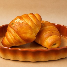 ขนมปังเกลือ เนยกระเทียมพาสเล่ย์(1ชิ้น)