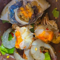 เหลาปูม้ากุ้งปลาร้า