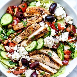 Greek chicken Salad กรีกสลัดไก่