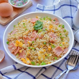 Chicken ham fried rice