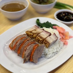 ข้าวผสม 2 อย่าง