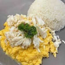 ข้าวราดไข่ข้นปู