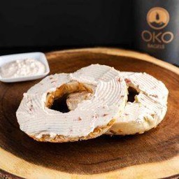 Cream cheese bagel ครีมชีสเบเกิล