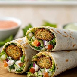 Mediterranean Falafel wrap