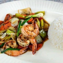 ข้าวพริกไทยดำทะเล