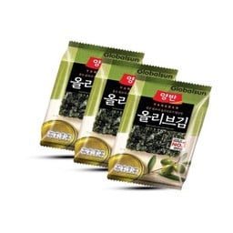 S5 สาหร่ายทะเลปรุงรสด้วยน้ำมันมะกอก 3 ห่อ