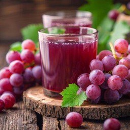 Grapes juice น้ำอุ่น