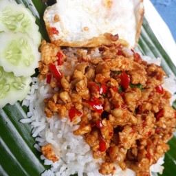 กะเพราไก่