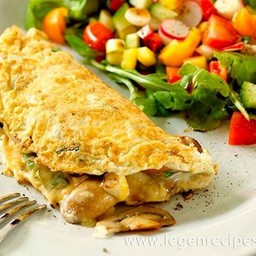 Mix Mediterranean salad เมดิเตอร์เรเนียน สลัดรวม