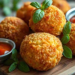 Arancini cheese balls