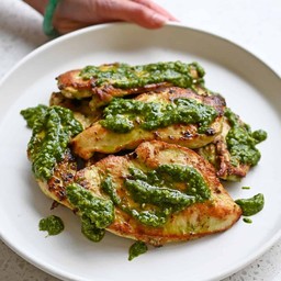 Grilled Chicken pesto