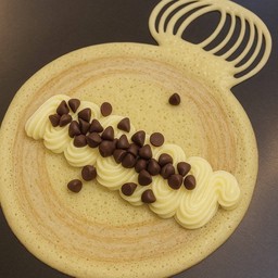 คัสตาร์ด+ช็อกโกแลตชิพ