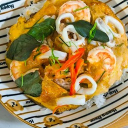 หมกทะเลไข่ข้น