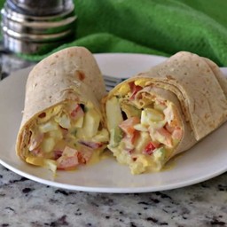 Egg salad wrap