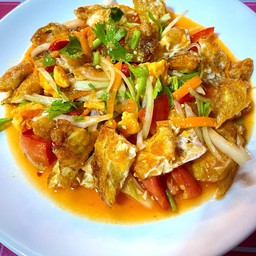 ยำไข่ดาว