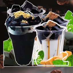 [เซตสุดฮิต] เฉาก๊วยโบราณ + เฉาก๊วยนมสด