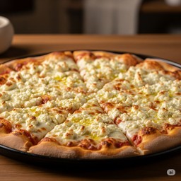 Feta cheese pizza