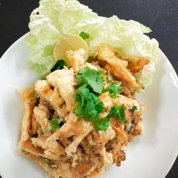 ข้าวผัดไข่+ไข่เจียวไก่นุ่ม