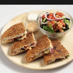 Mediterranean Mozzarella Panini