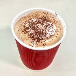 คาปูชิโน่ร้อน