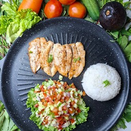 Chicken breast BBQ set