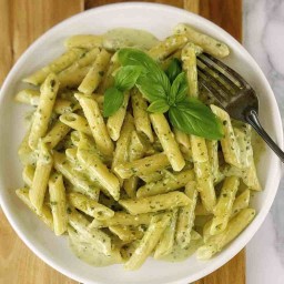 Creamy Penne pesto ครีมเพนเน่เพศโต้