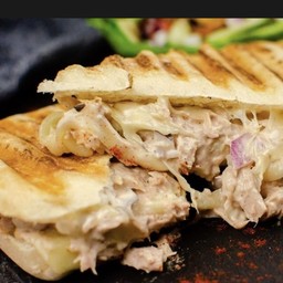 Tuna onion panini